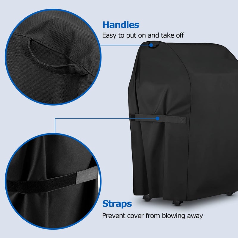 SunPatio 2 Burner Grill Cover 30 Inch, Heavy Duty Waterproof Small BBQ Cover Compatible for Weber Spirit 210 Series, Charbroil, Kenmore Grills, Compared to Weber 7105 (Not Fit for Spirit II E-210) - Image 5